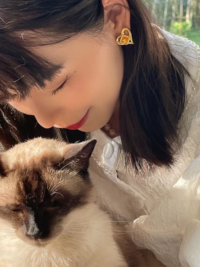 Ch**el earrings